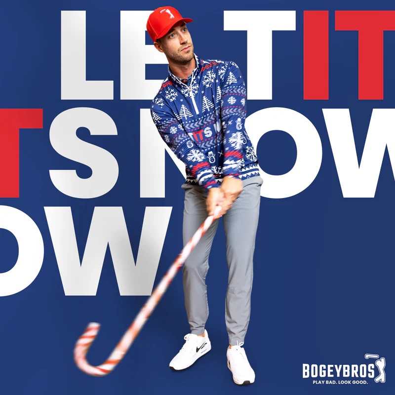 bogeyページ Bogey Bros Golf Le Tits Now 1/4 Zip Pullover | RockBottomGolf.com
